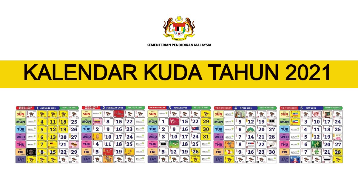 2021 Malaysia Calendar Download Kalendar Kuda 2021 Pdf