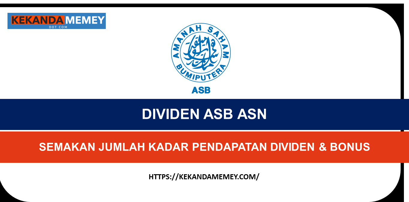 Saham 2021 amanah dividen malaysia Dividen ASB