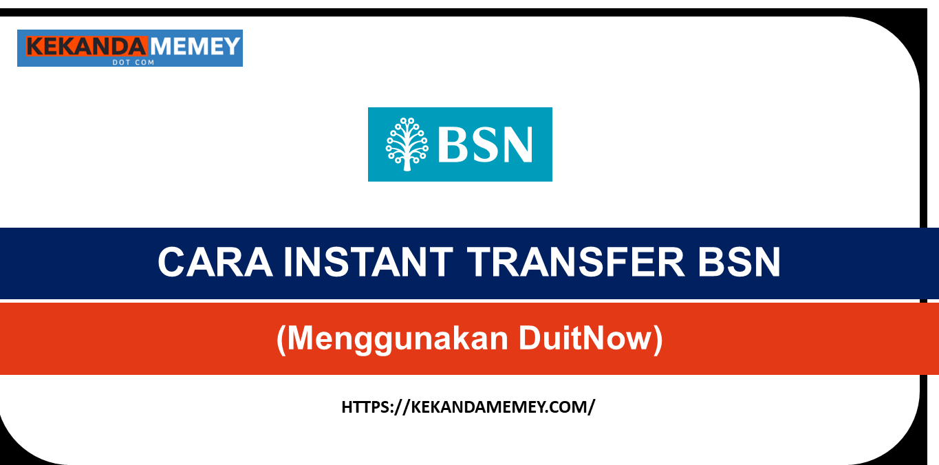 Cara instant transfer bsn online