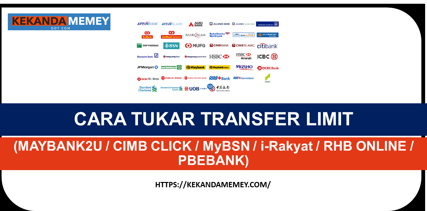 How to change limit maybank