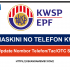 KEMASKINI NO TELEFON KWSP(Cara Tukar/Update Nombor Telefon/Tac/OTC Secara Online)