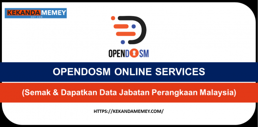 Permalink to OPENDOSM ONLINE SERVICES (Semak & Dapatkan Data Jabatan Perangkaan Malaysia)