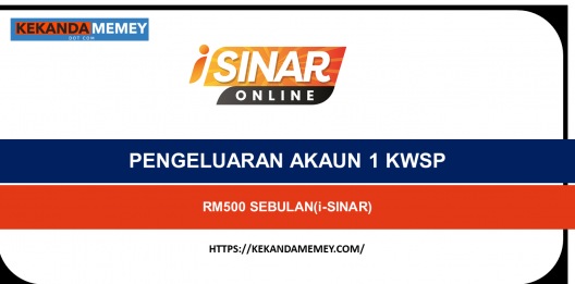 Permalink to PENGELUARAN AKAUN 1 KWSP RM500 SEBULAN(i-SINAR)