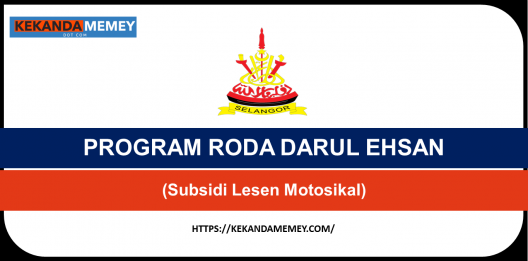 Permalink to PERMOHONAN PROGRAM RODA DARUL EHSAN (RiDE) 2022 (Subsidi Lesen Motosikal RM350)